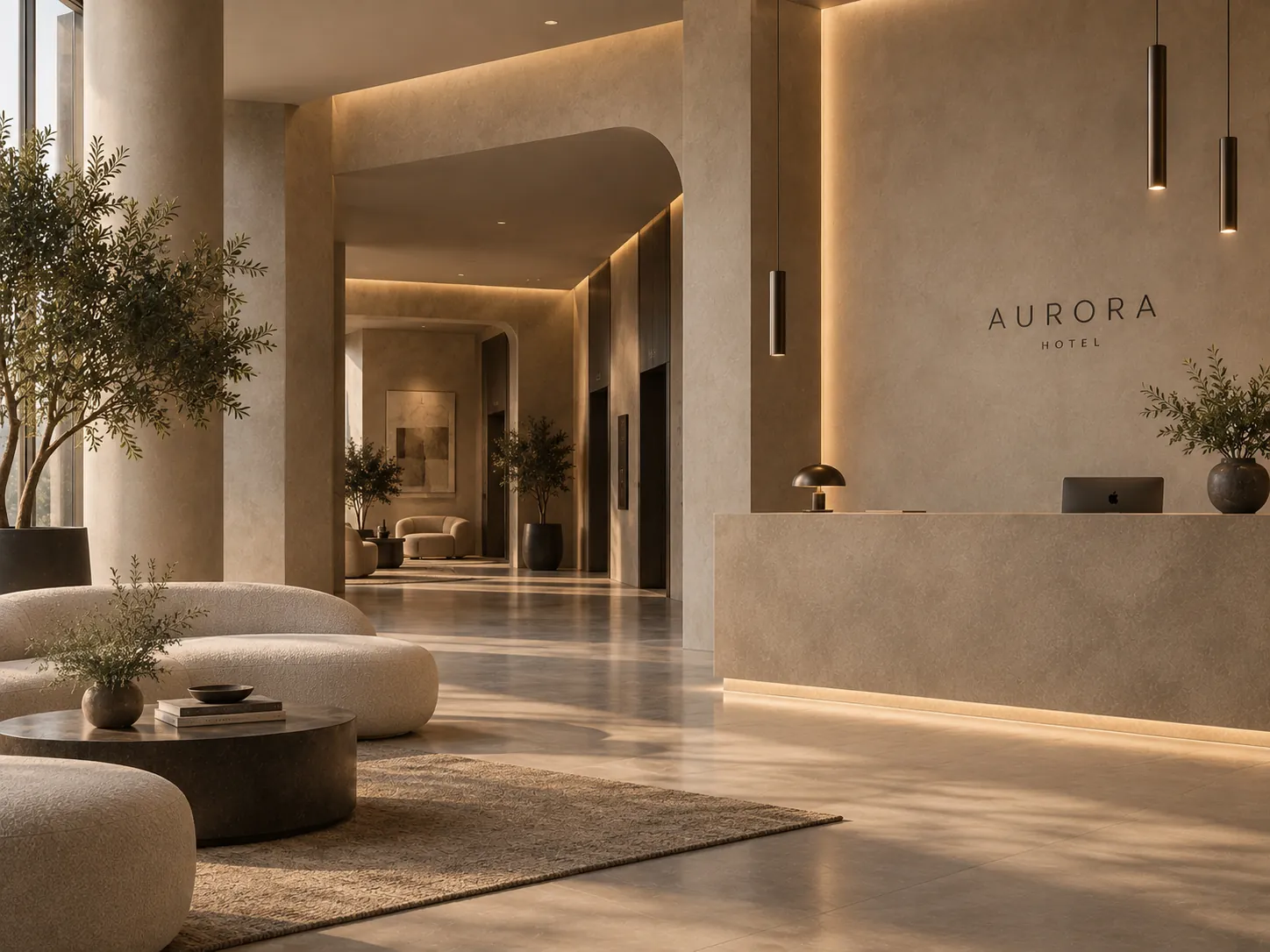 Микроцемент ARINNEA — отель